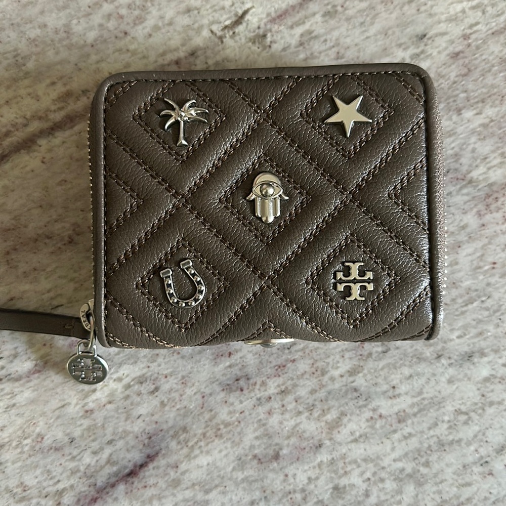 Tory Burch Fleming Charm Wallet